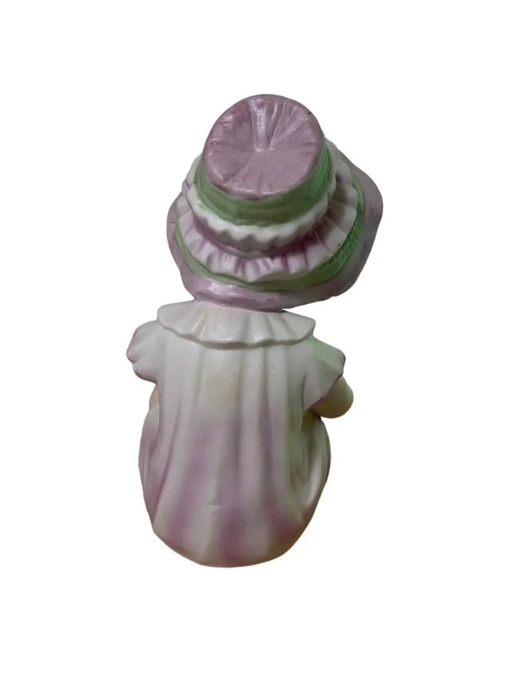 Vintage KPM Porcelain Baby Girl Toddler in Hat Figurine 7